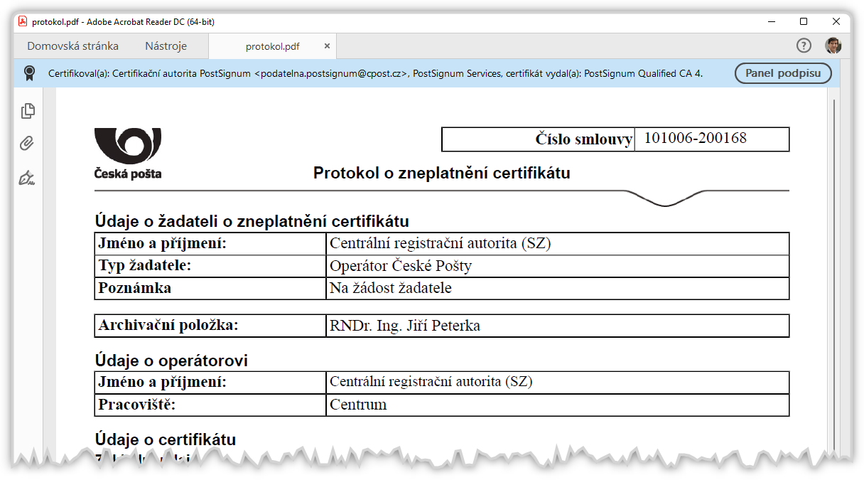 Dva kolizn dokumenty dle SHA1